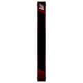 Täby HC stick sticker design in black and red with club logo