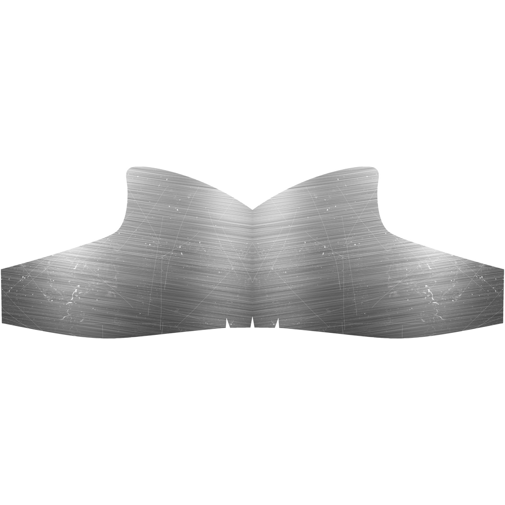 Skin-designen The Silver 1, borstad silverlook